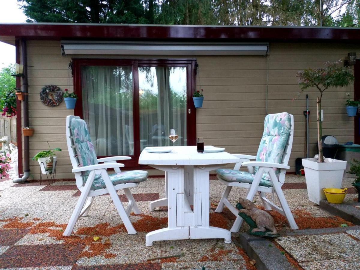 Retro Relax Resort midden in het bos op de Veluwe in Putten Buitenkant foto